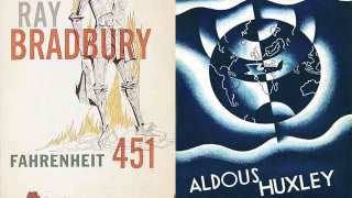 Six-year-old girl tries to guess the plots of classic novels based on their covers